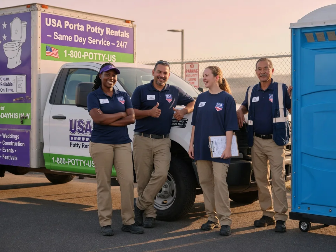 Porta Potty Rental company in Cogan Station, PA